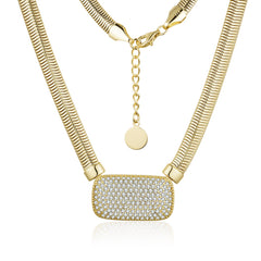 N57 PUFFED SNAKE CHAIN