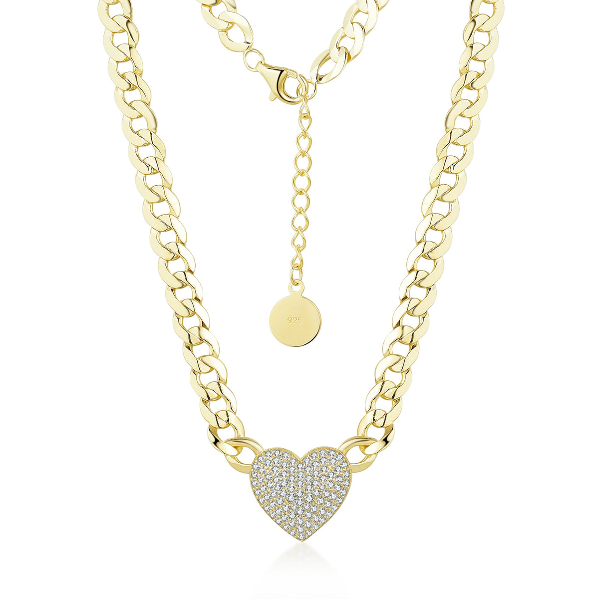 J-N56 HEART NECKLACE