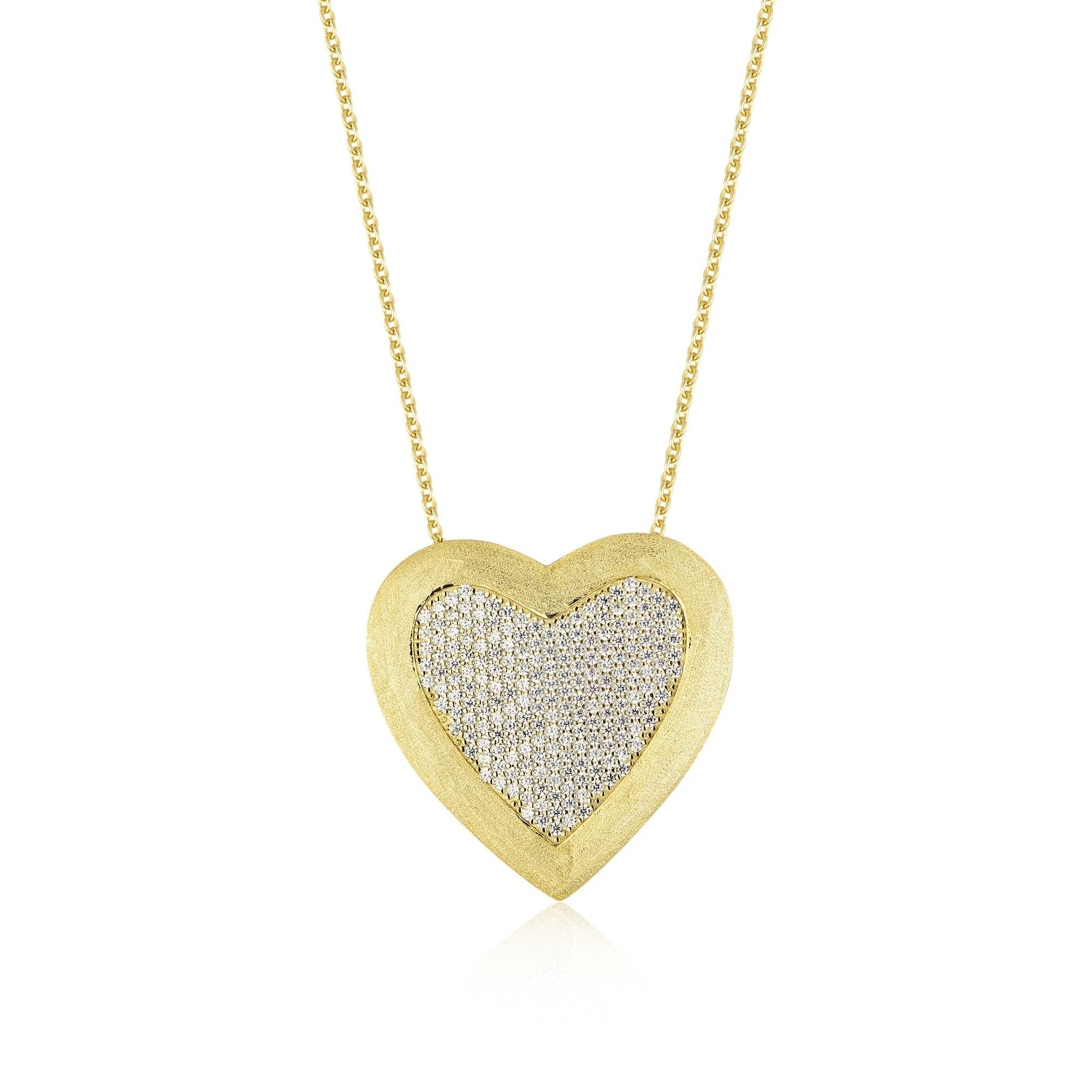 PS296 HEART MICRO PAVE