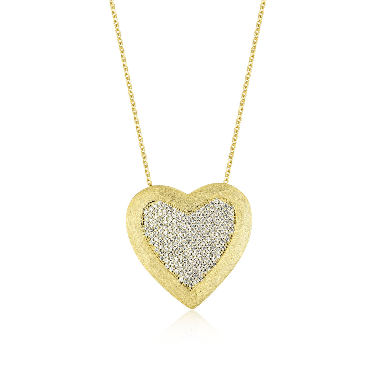 PS296 HEART MICRO PAVE